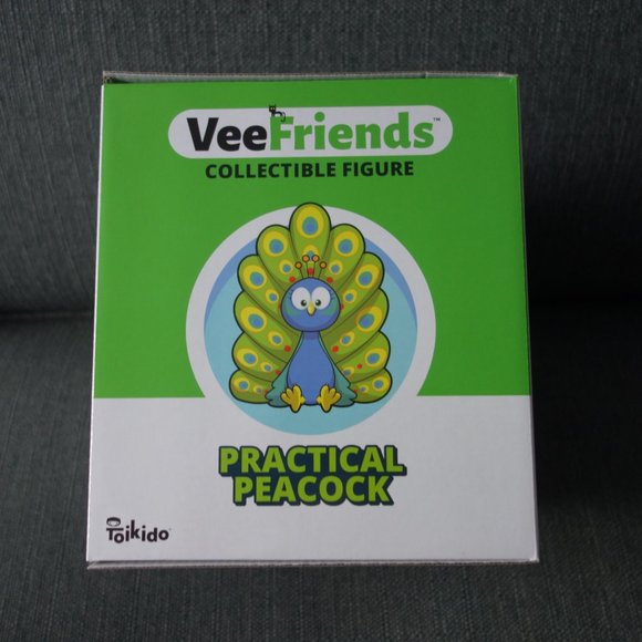 VeeFriends Practical Peacock Collectible Figure Made for Macy's - Picture 6 of 7